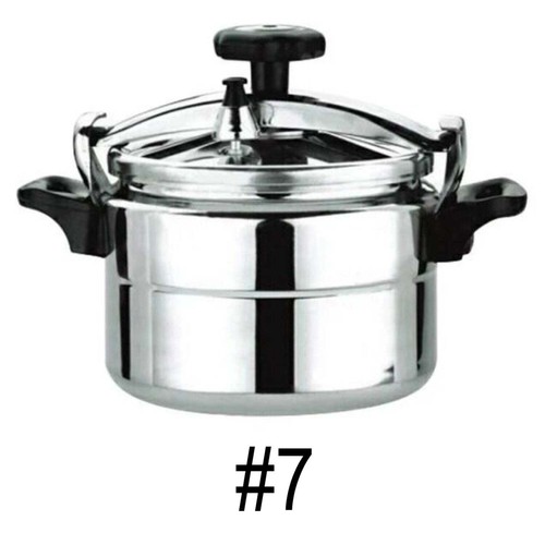 24cm aluminum pressure cooker - aluminum,