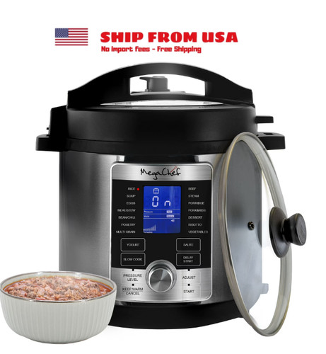 Megachef quart stainless - megachef, 6