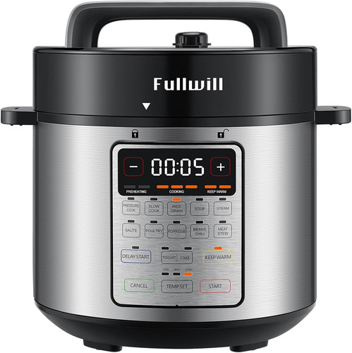 6qt electric pressure cooker - 6qt,
